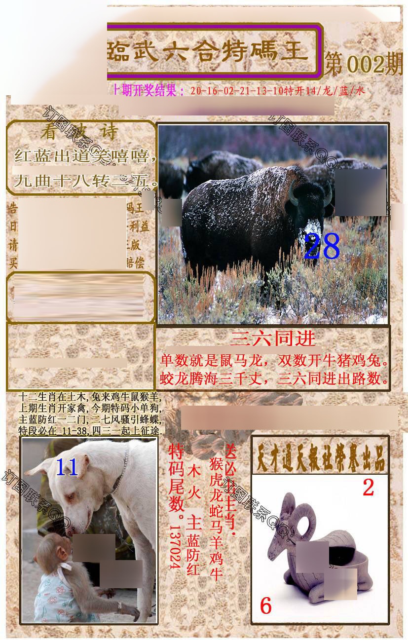 002期临武六合特码王[图]