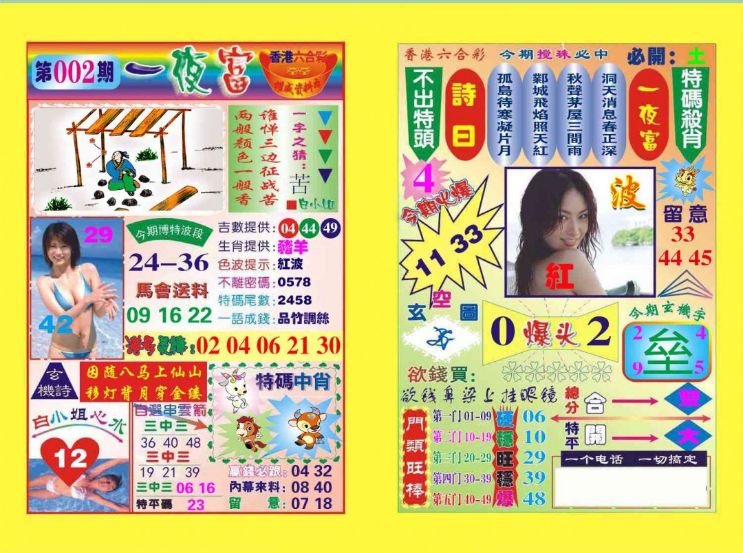 002期一夜富[图]